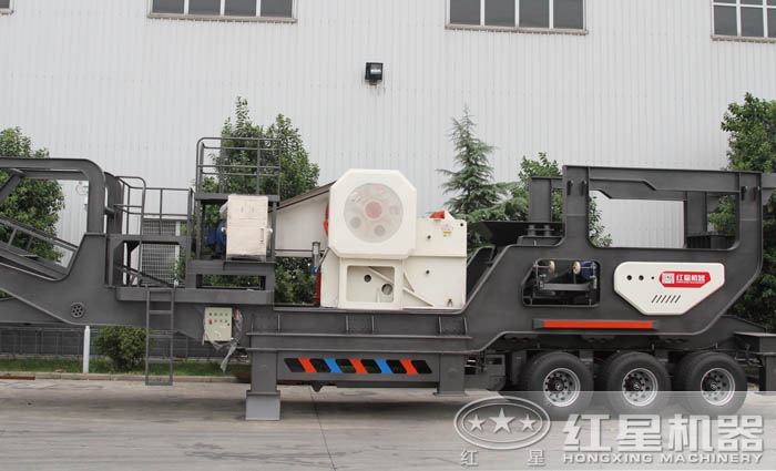 可移動式顎式破碎機