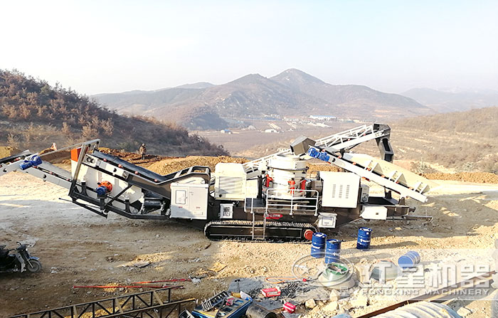 履帶圓錐破碎機(jī)