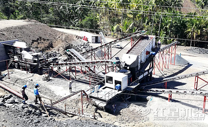 可移動(dòng)砸石作業(yè)現(xiàn)場(chǎng) 可移動(dòng)砸石作業(yè)現(xiàn)場(chǎng)