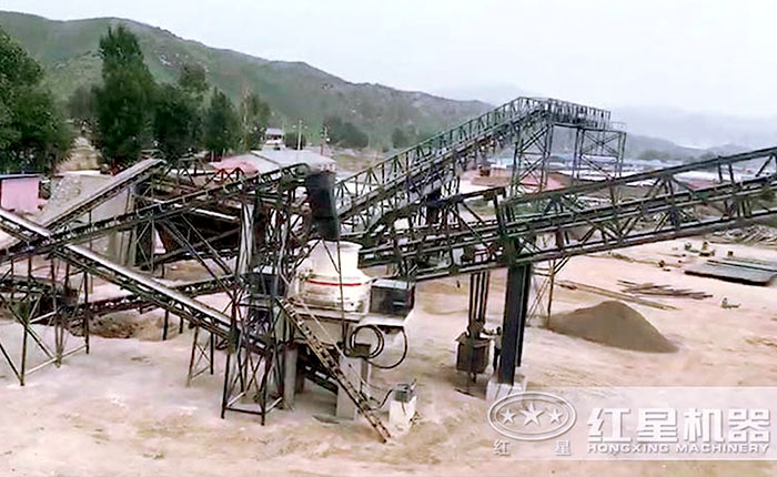 制砂機現(xiàn)場 制砂機現(xiàn)場