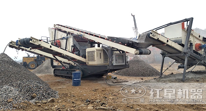 移動破碎機作業現場 移動破碎機作業現場