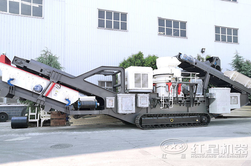 搭載圓錐破碎機的履帶移動破碎設備 搭載圓錐破碎機的履帶移動破碎設備