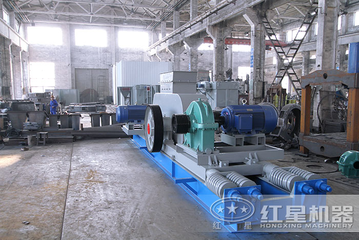 對輥制砂機生產車間