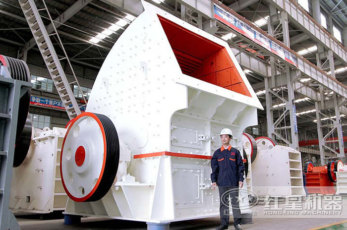 重錘破碎機(jī)器產(chǎn)區(qū)成品圖