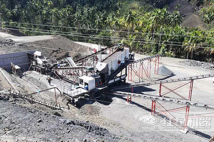 圓錐破移動破碎機——廣西生產(chǎn)現(xiàn)場 圓錐破移動破碎機——廣西生產(chǎn)現(xiàn)場