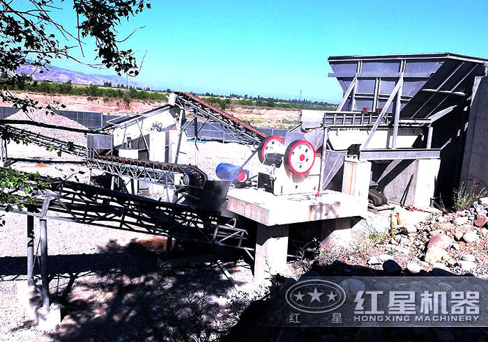 69破碎機施工現(xiàn)場