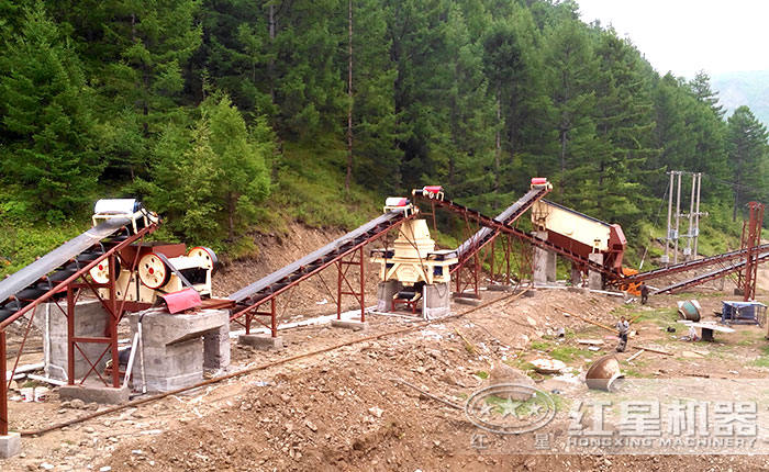 HX制砂機生產(chǎn)線現(xiàn)場 HX制砂機生產(chǎn)線現(xiàn)場