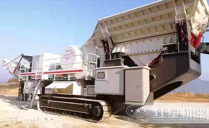 履帶式移動破碎設備 履帶式移動破碎設備