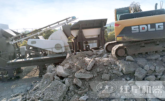 輪胎移動(dòng)建筑垃圾處理設(shè)備 輪胎移動(dòng)建筑垃圾處理設(shè)備