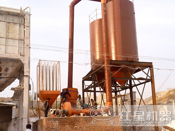 流紋巖磨粉生產(chǎn)線