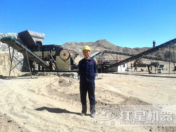 山石破碎生產(chǎn)線特點