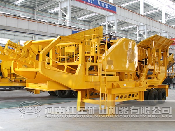 輪胎顎破移動破碎站型號