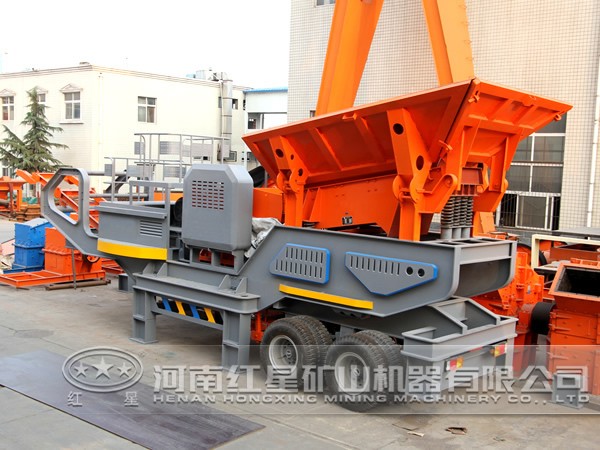 輪胎顎破移動破碎站產品特點