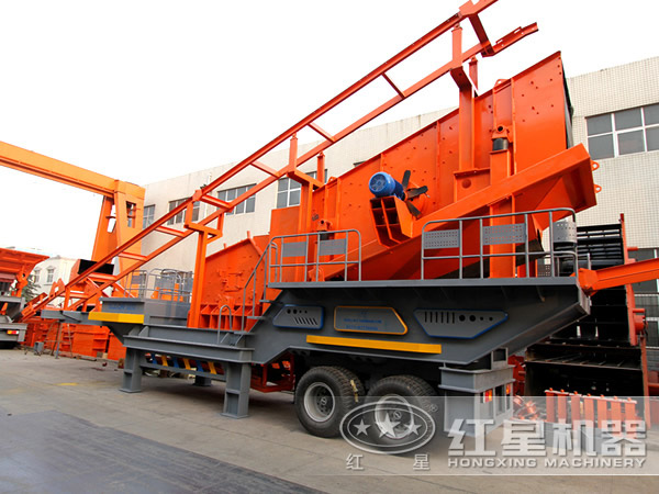 輪胎反擊破移動(dòng)破碎站