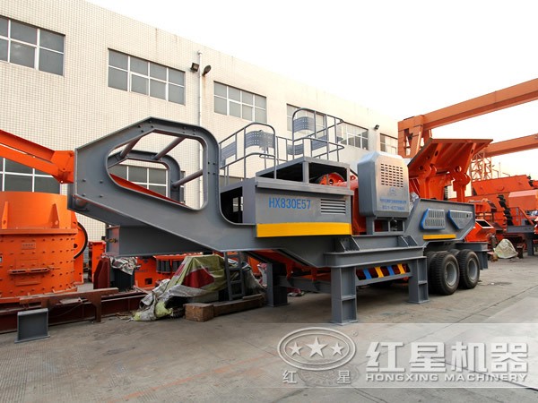 移動(dòng)式破碎站配置靈活