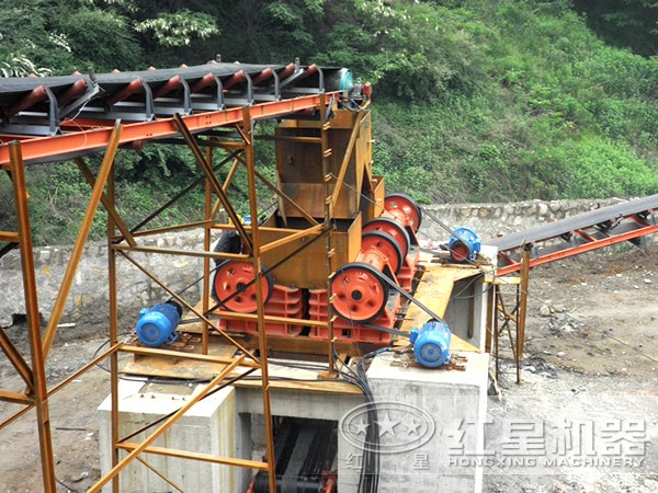 節能顎破機現場