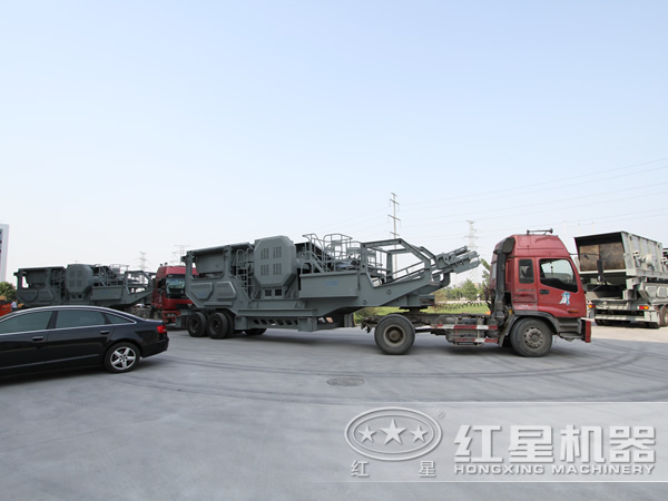 移動(dòng)破碎站