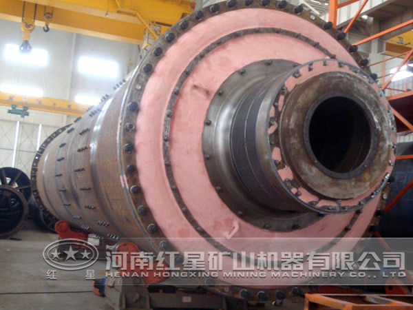 玻璃球磨機結構