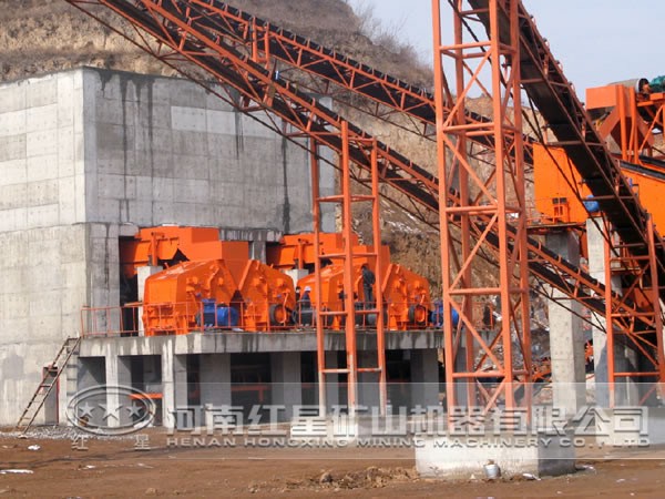 時產(chǎn)400噸花崗巖生產(chǎn)線工藝流程