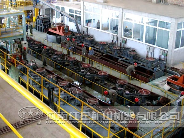 常規浮選機分選工藝