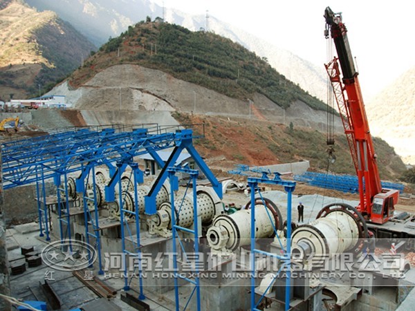 碲礦浮選生產(chǎn)線流程