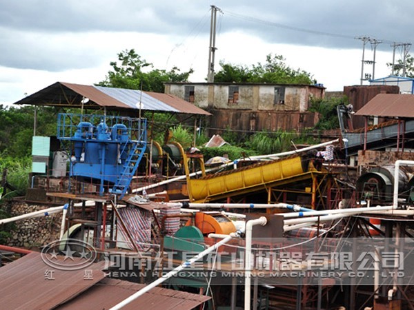 鋁土礦選礦生產(chǎn)線