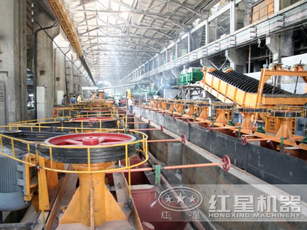 鎳礦浮選現(xiàn)場(chǎng)