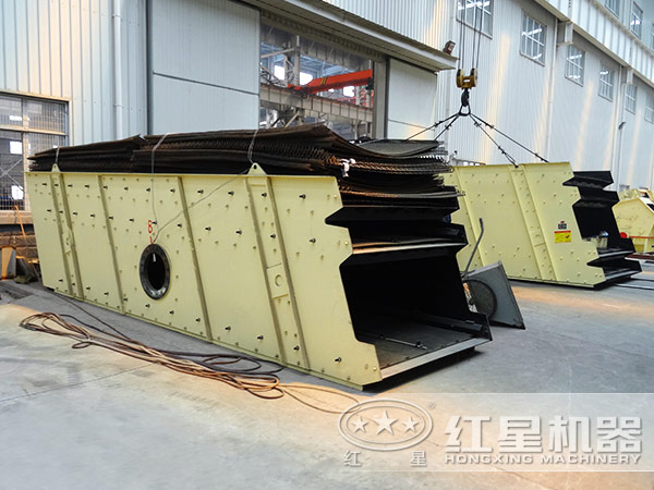 圓形振動篩結構簡單