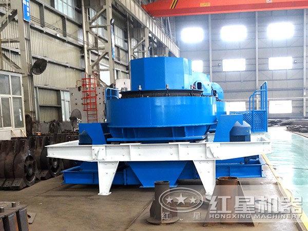 石灰石制砂機生產(chǎn)車間