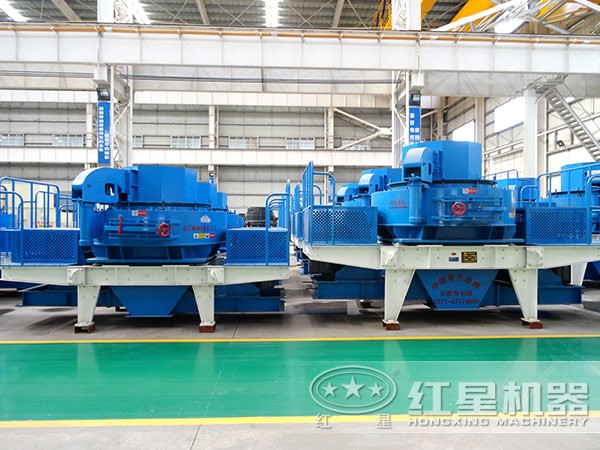 環(huán)保制砂機(jī)車間